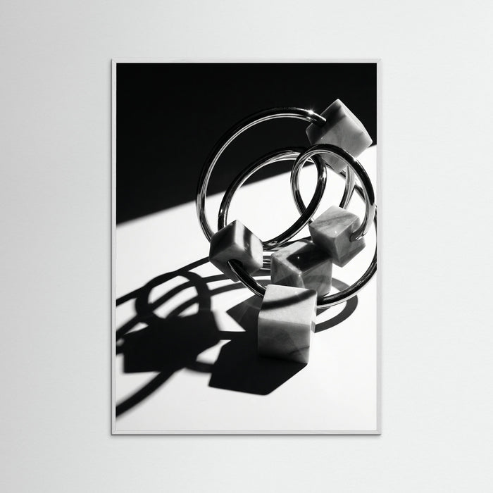 White Wood Sculptural Reflections