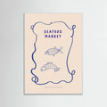 Seafoodmarket -juliste – juliste ja taidepainatus