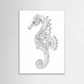 Seahorse 3 Poster – plakat og kunsttryk