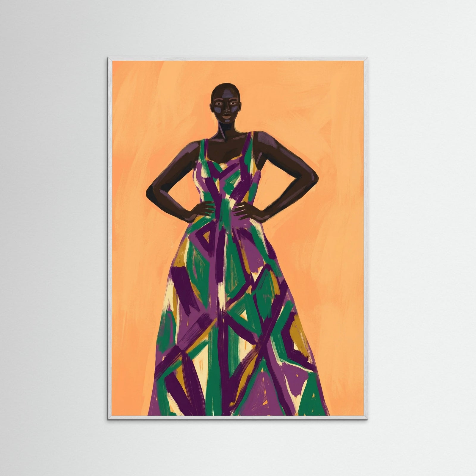 White Wood Seated Harmony