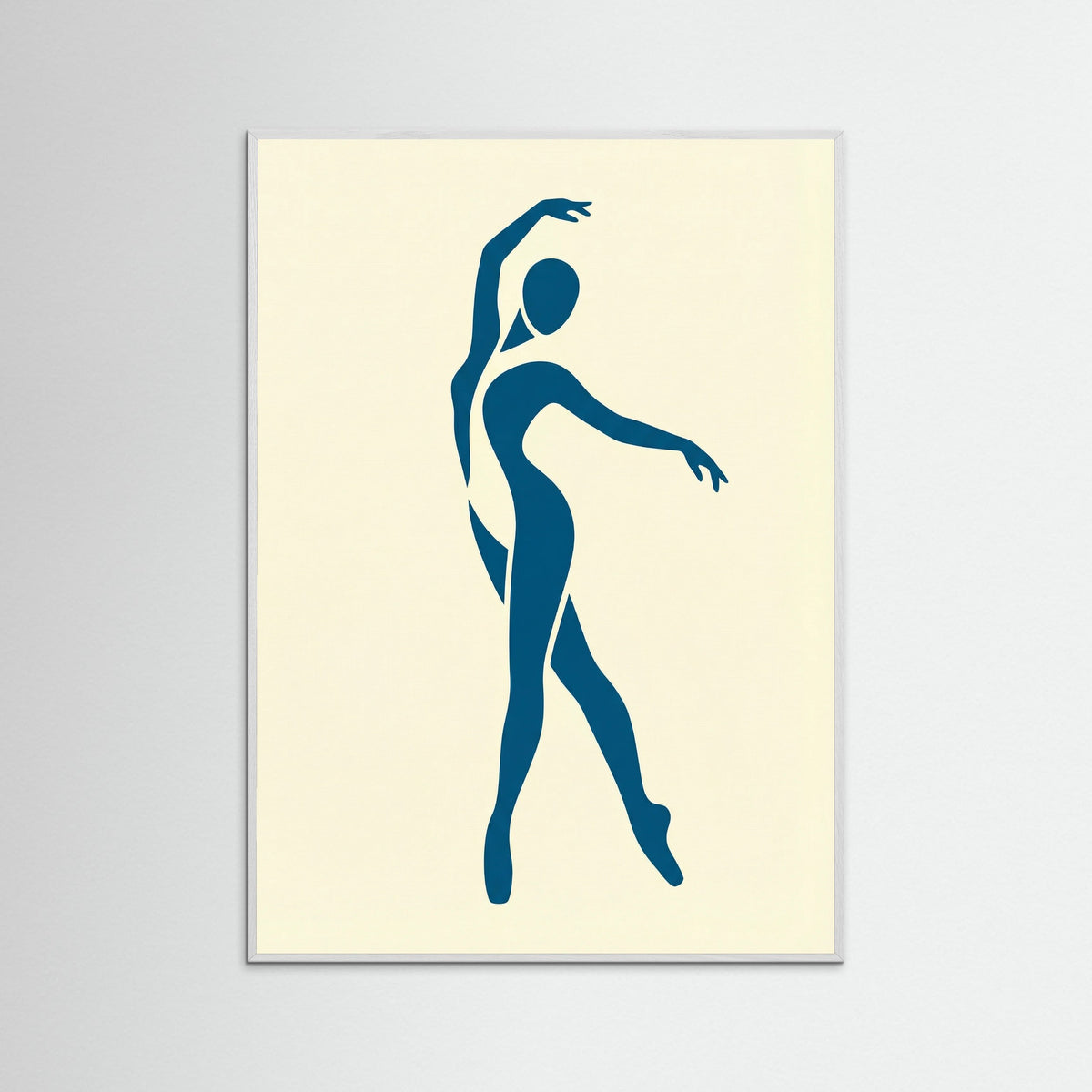 White Wood Seated Nude Form