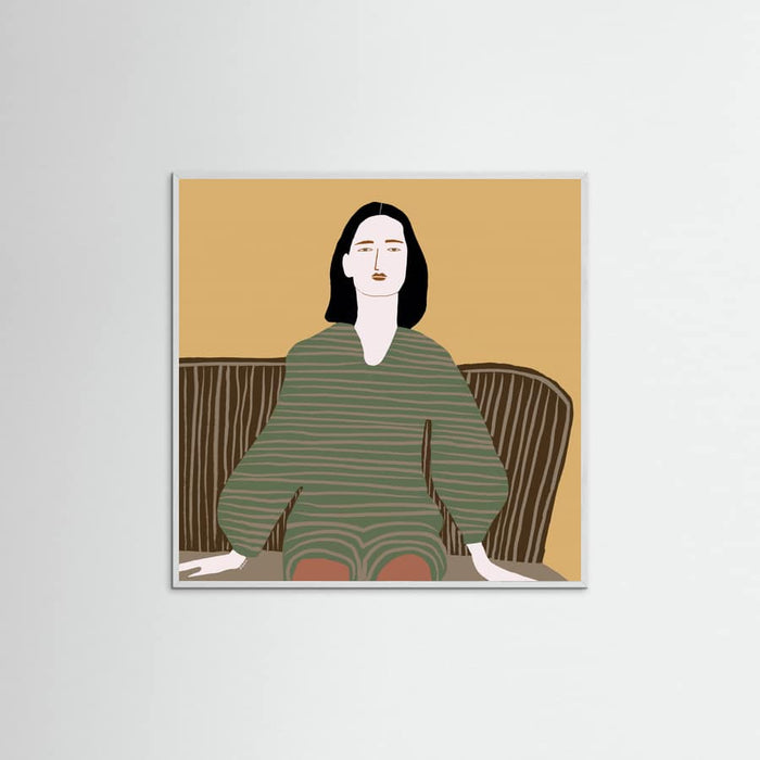 Póster Seated woman – póster e impresión artística
