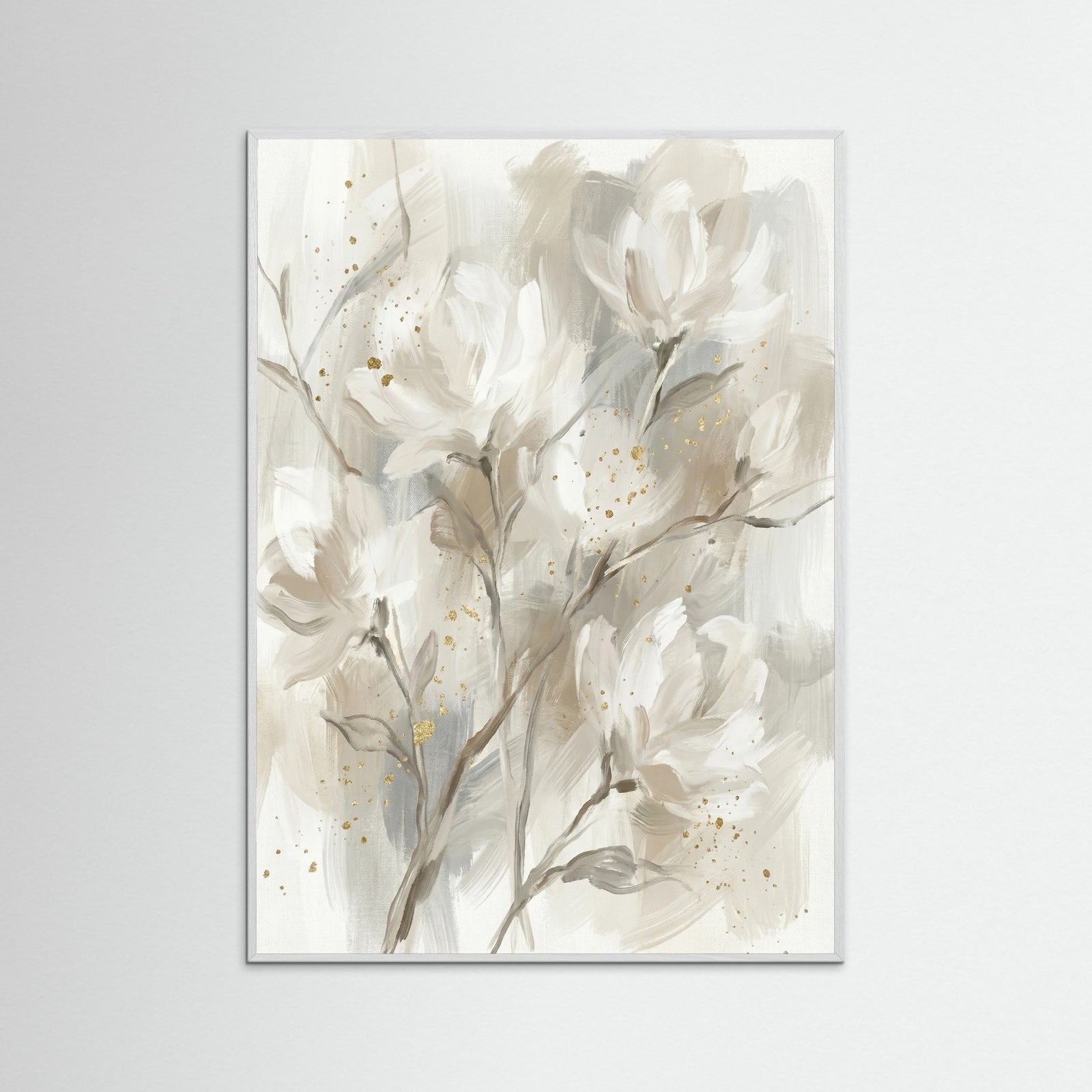 White Wood Serene Blossom Whisper