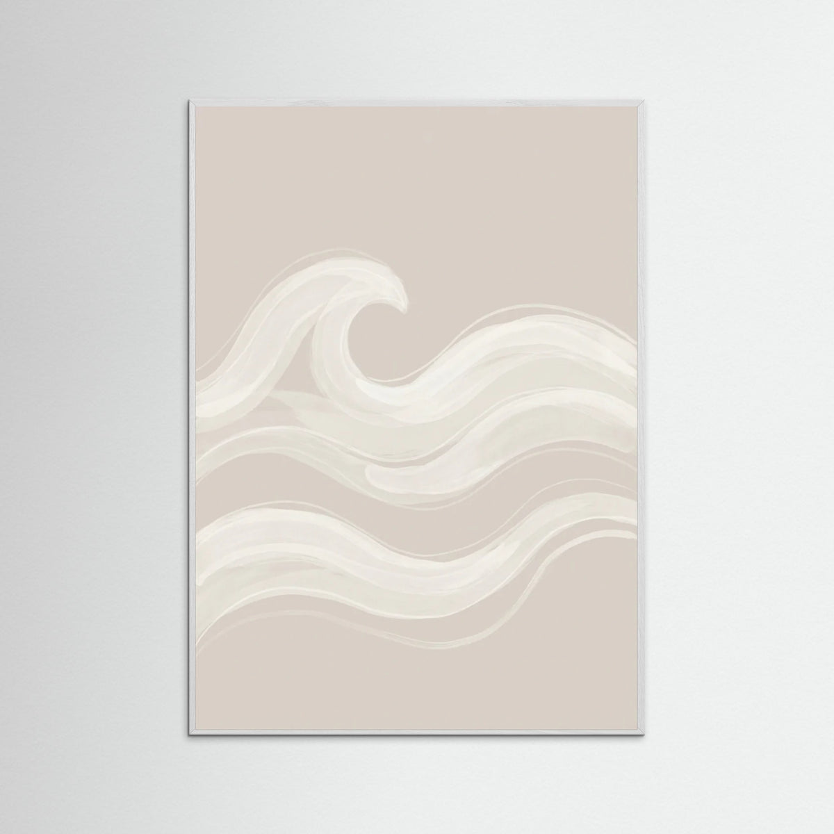 White Wood Serene Branches