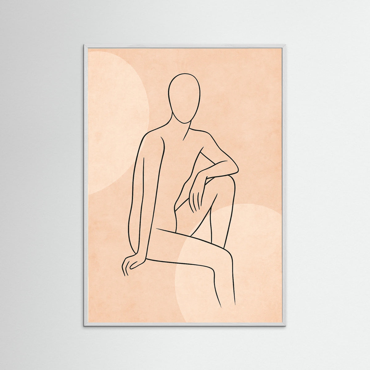 White Wood Serene Contour