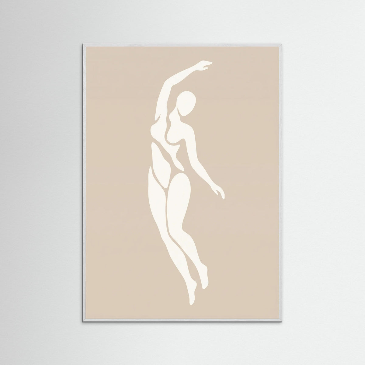 White Wood Serene Form