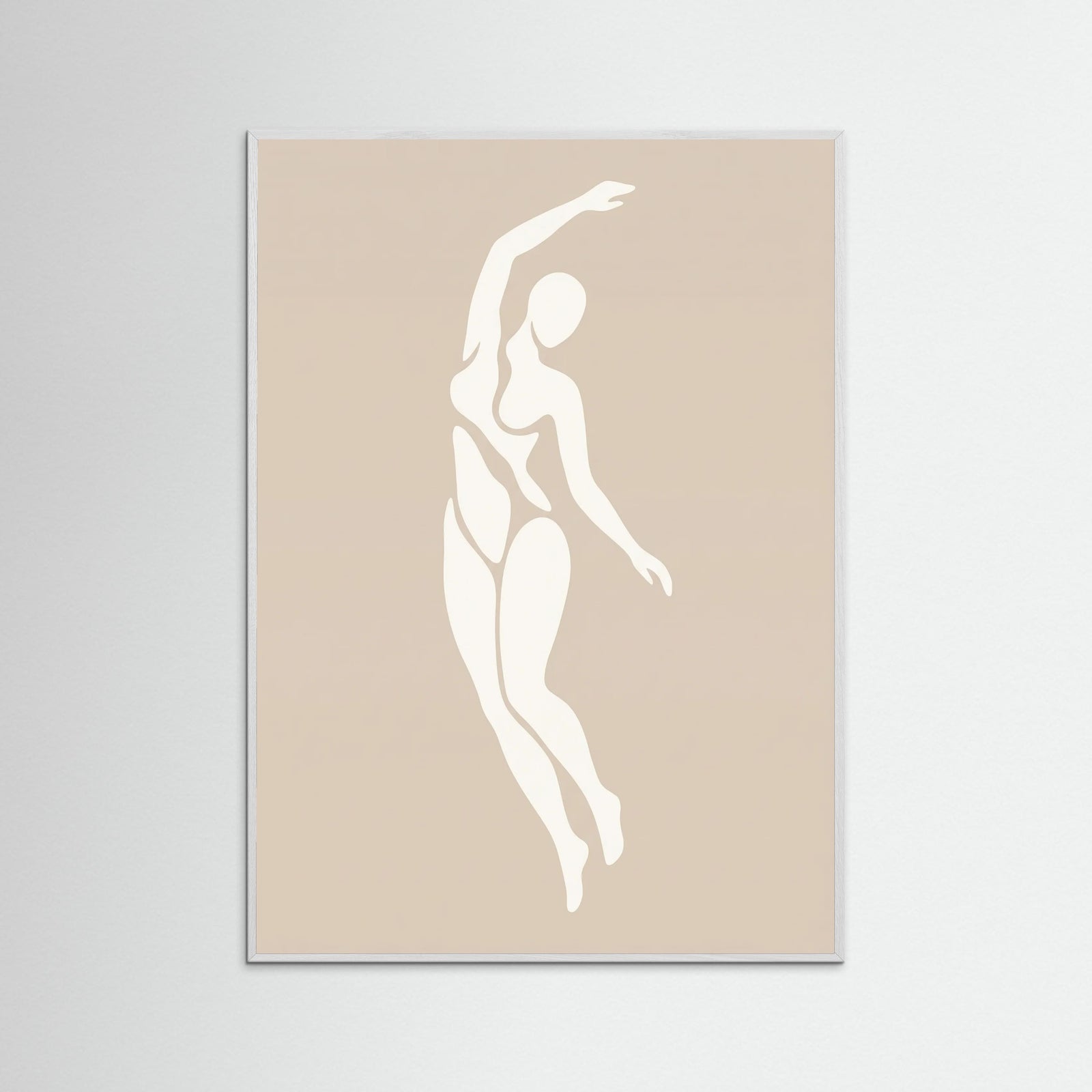 White Wood Serene Form