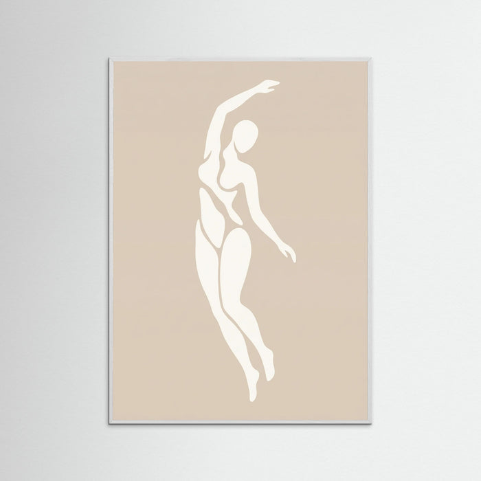 White Wood Serene Form
