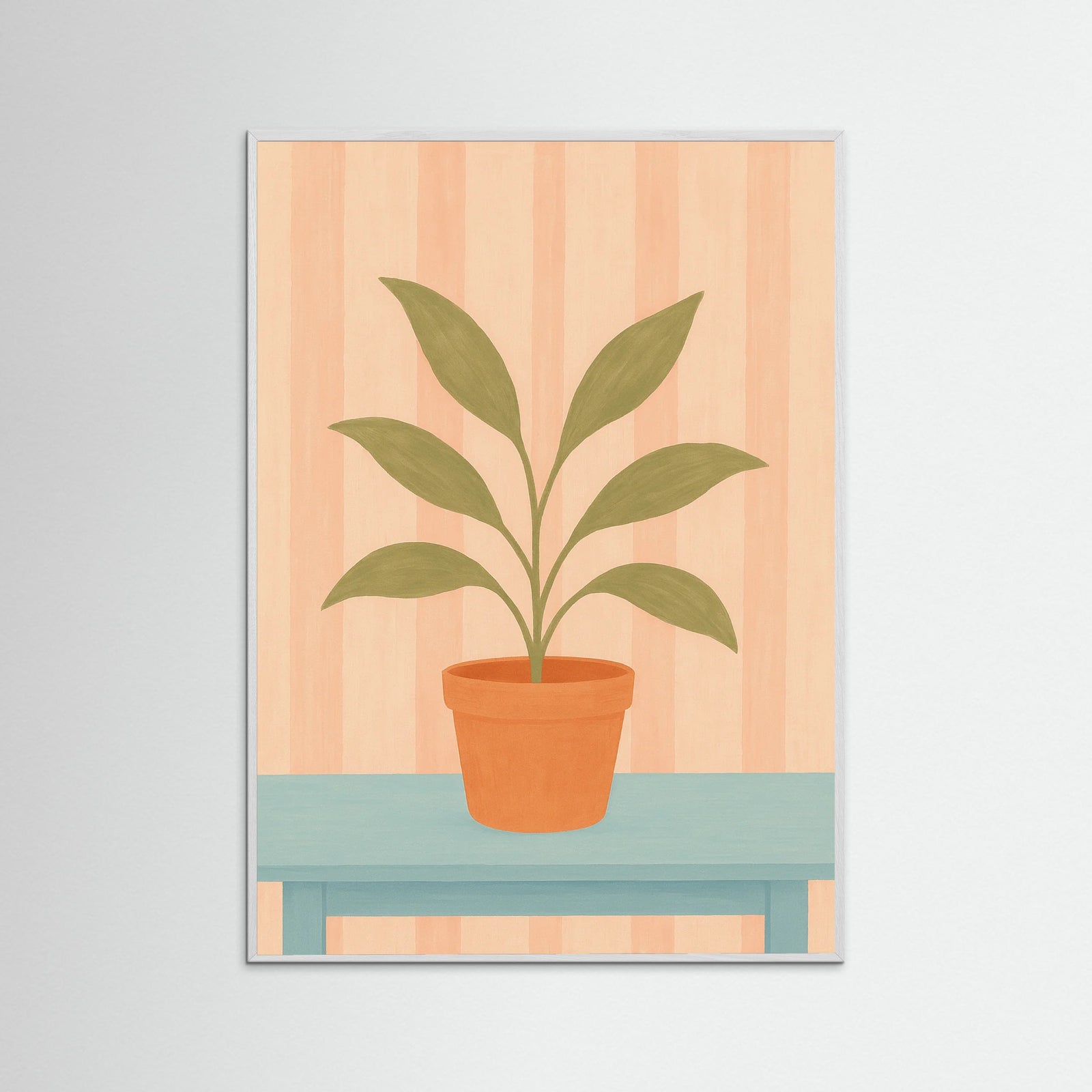 White Wood Serene Moments