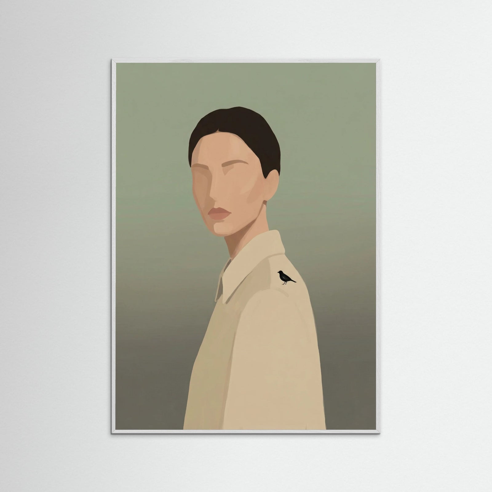 White Wood Shaded Persona