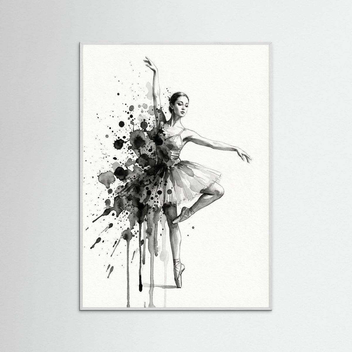 White Wood Shadowed Profile