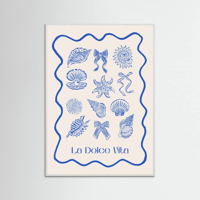 Shells & Bows Poster – poster och konsttryck
