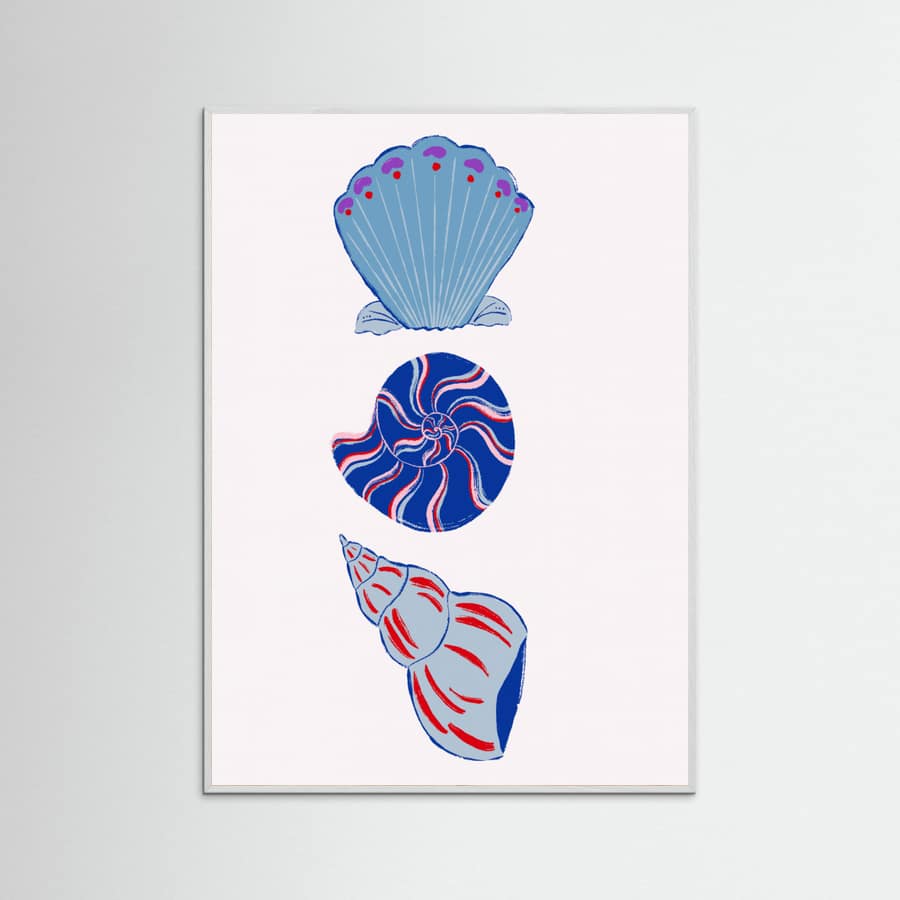 Shells Poster – plakat og kunsttryk