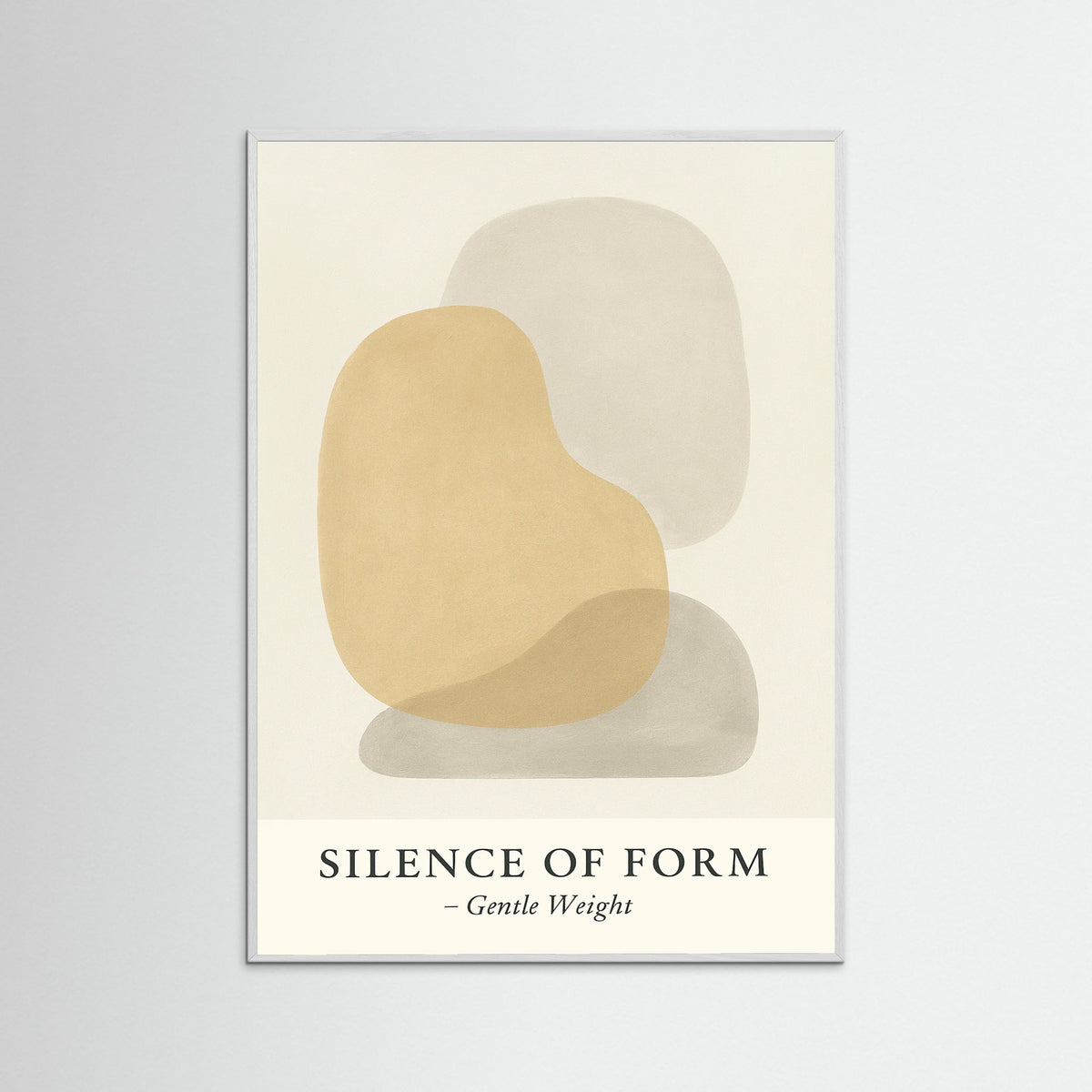 White Wood Silence of form
