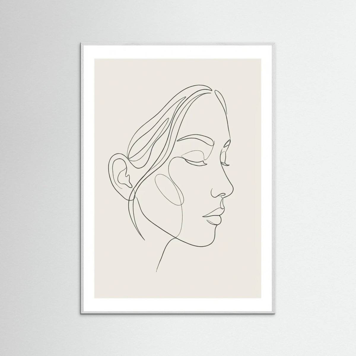 White Wood Silent Contemplation