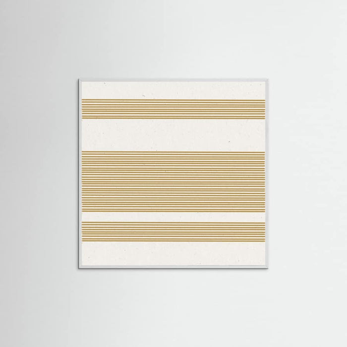 Poster Simple Yellow Lines Pattern – poster e stampa artistica