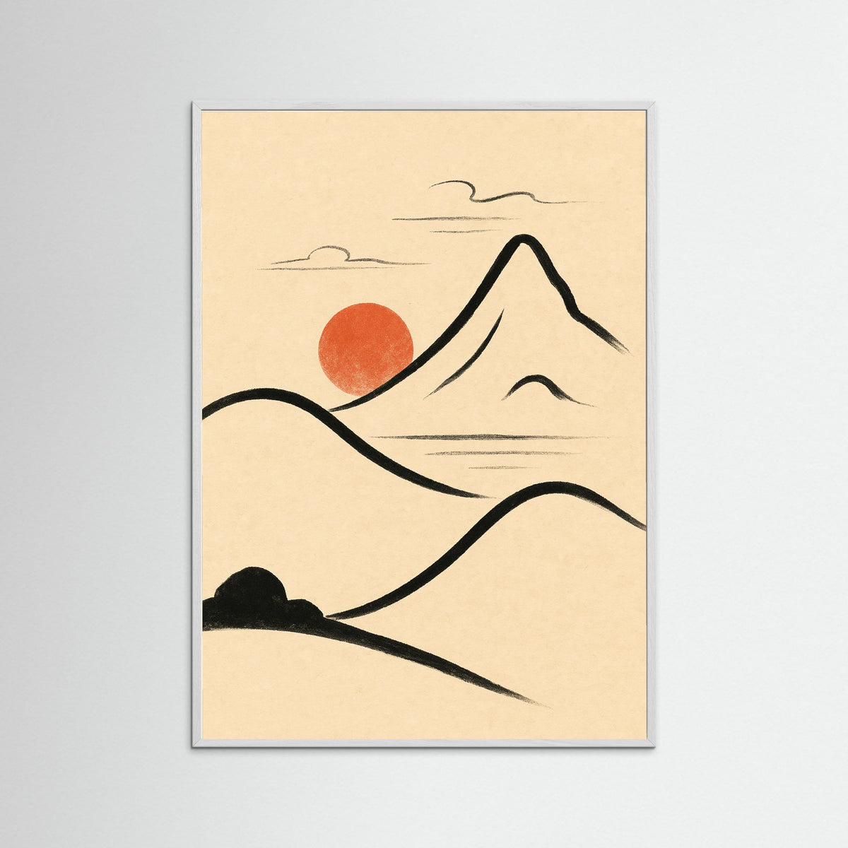 White Wood Sketch Elegance