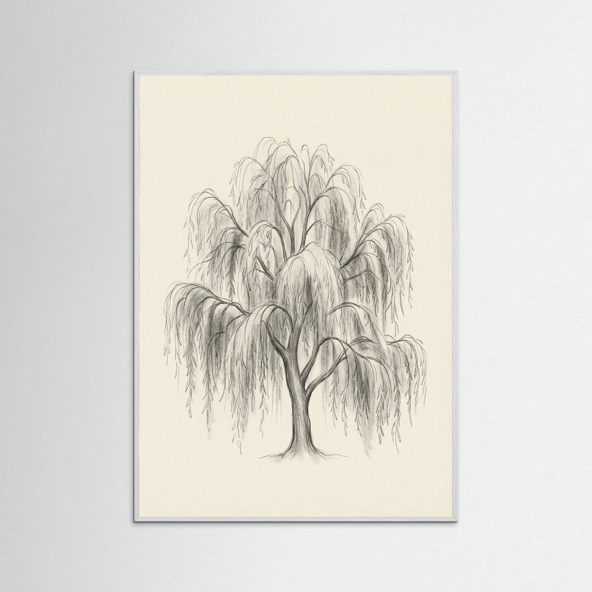 White Wood Sketched Sentinels