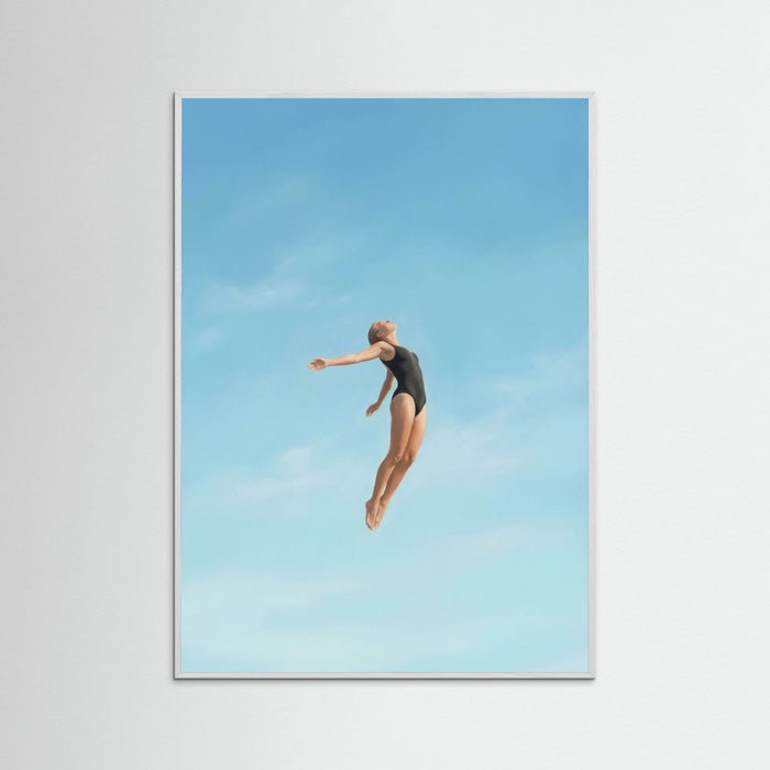 White Wood Skyward Dive
