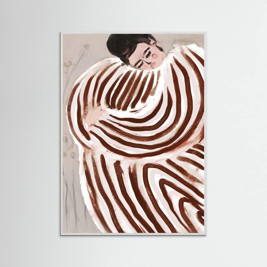 Sleeping princess Poster – poster en kunstdruk