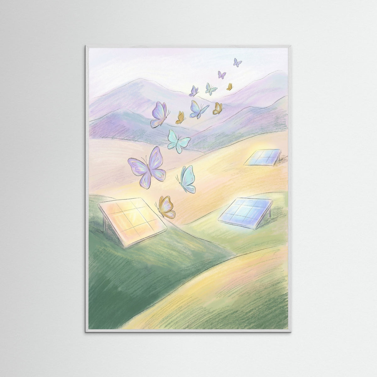 White Wood Soaring Winds