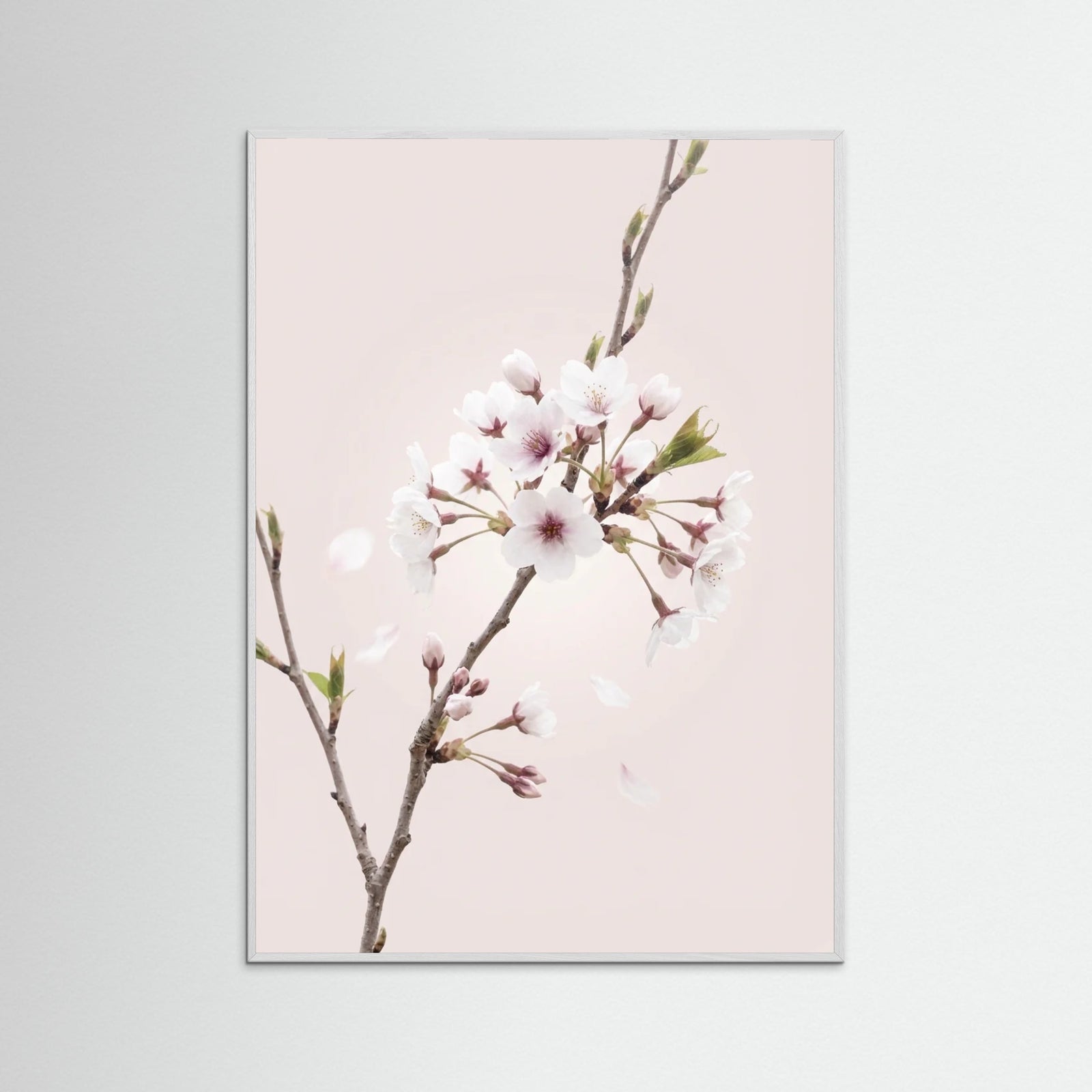 White Wood Soft Bloom