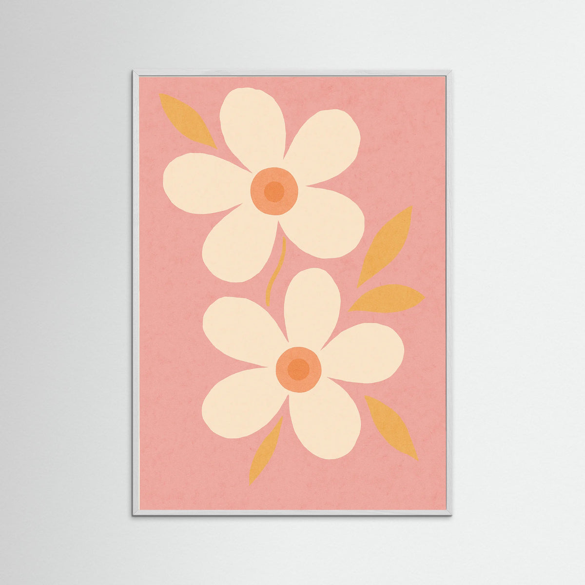 White Wood Soft Blossom Vista