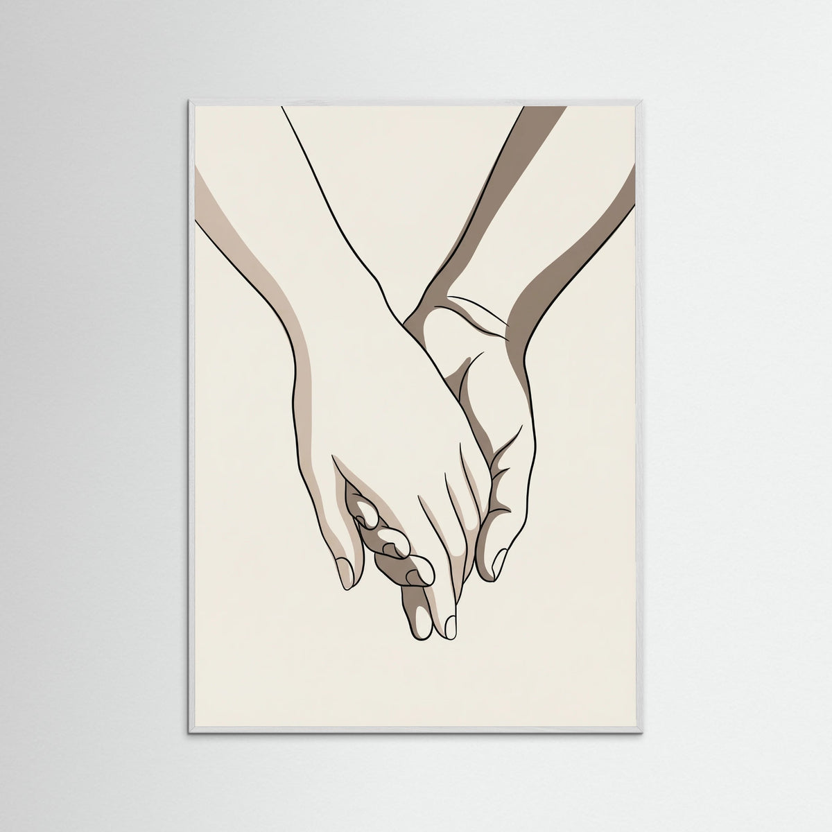 White Wood Soft Contours