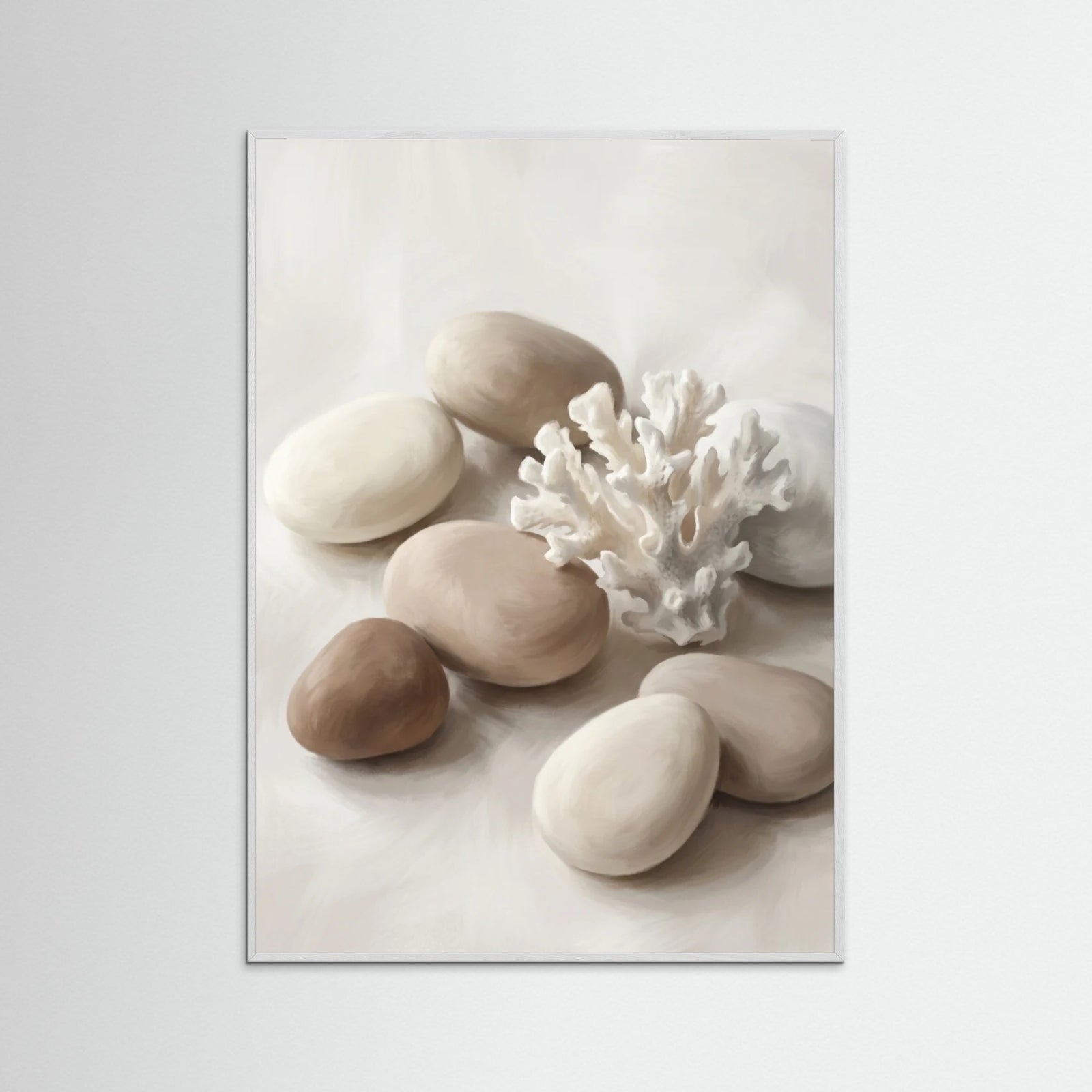 White Wood Soft Petals