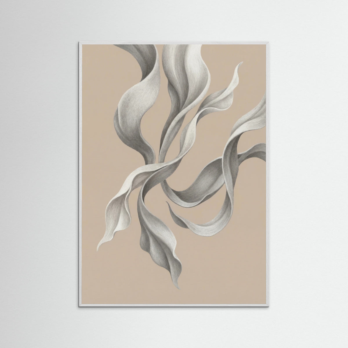 White Wood Soft Sculpture