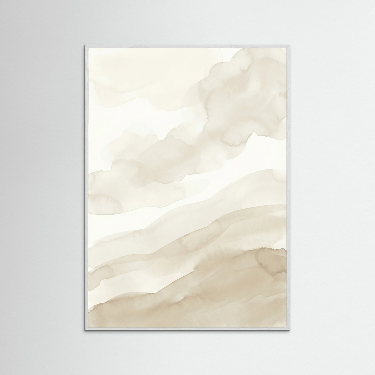 White Wood Soft Undulations