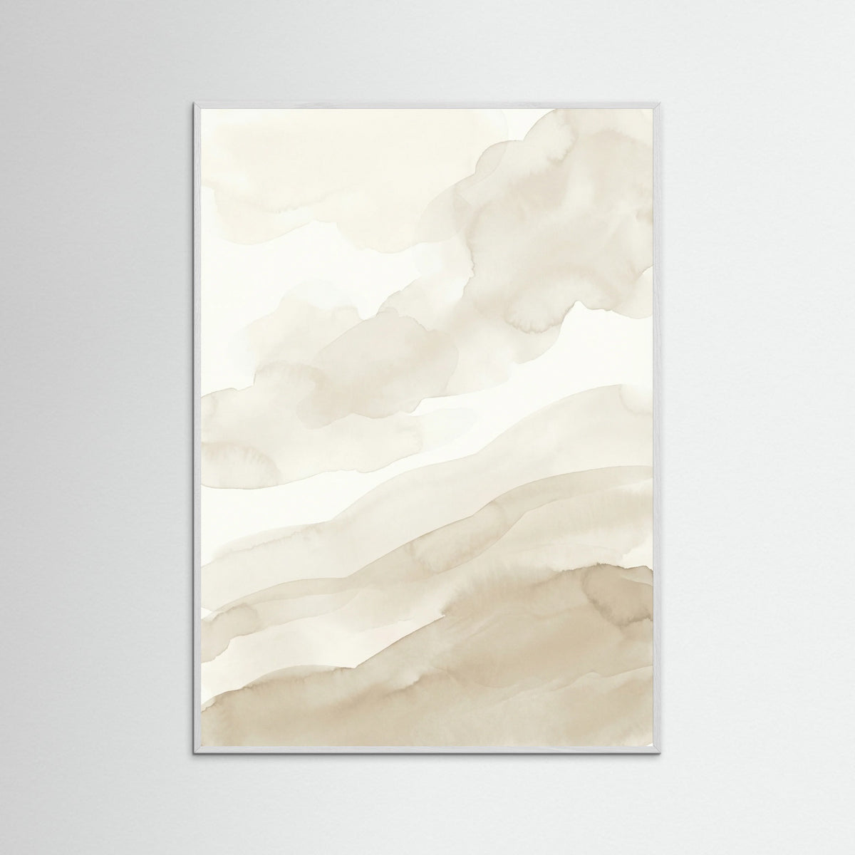 White Wood Soft Undulations