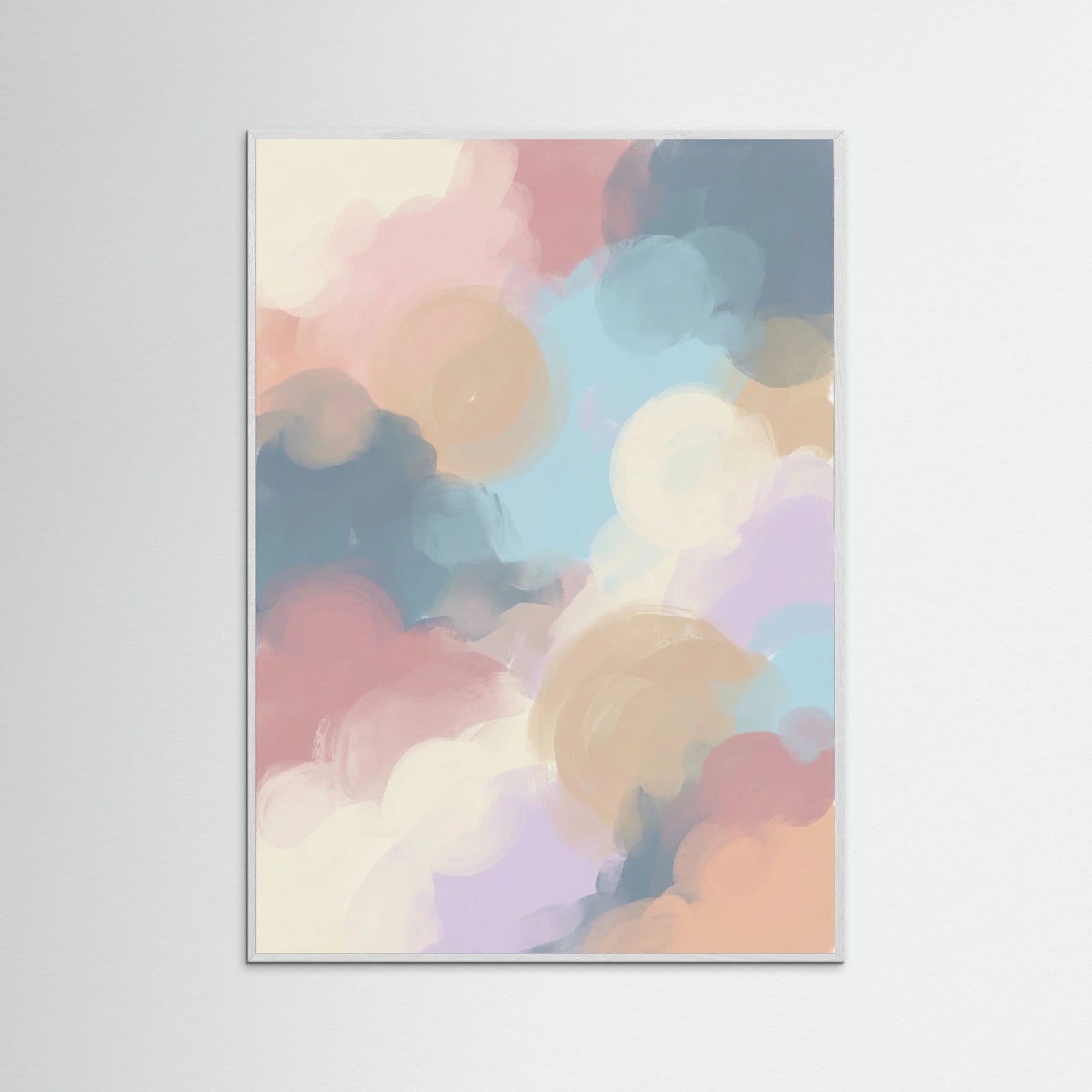 White Wood Softened Abstractions