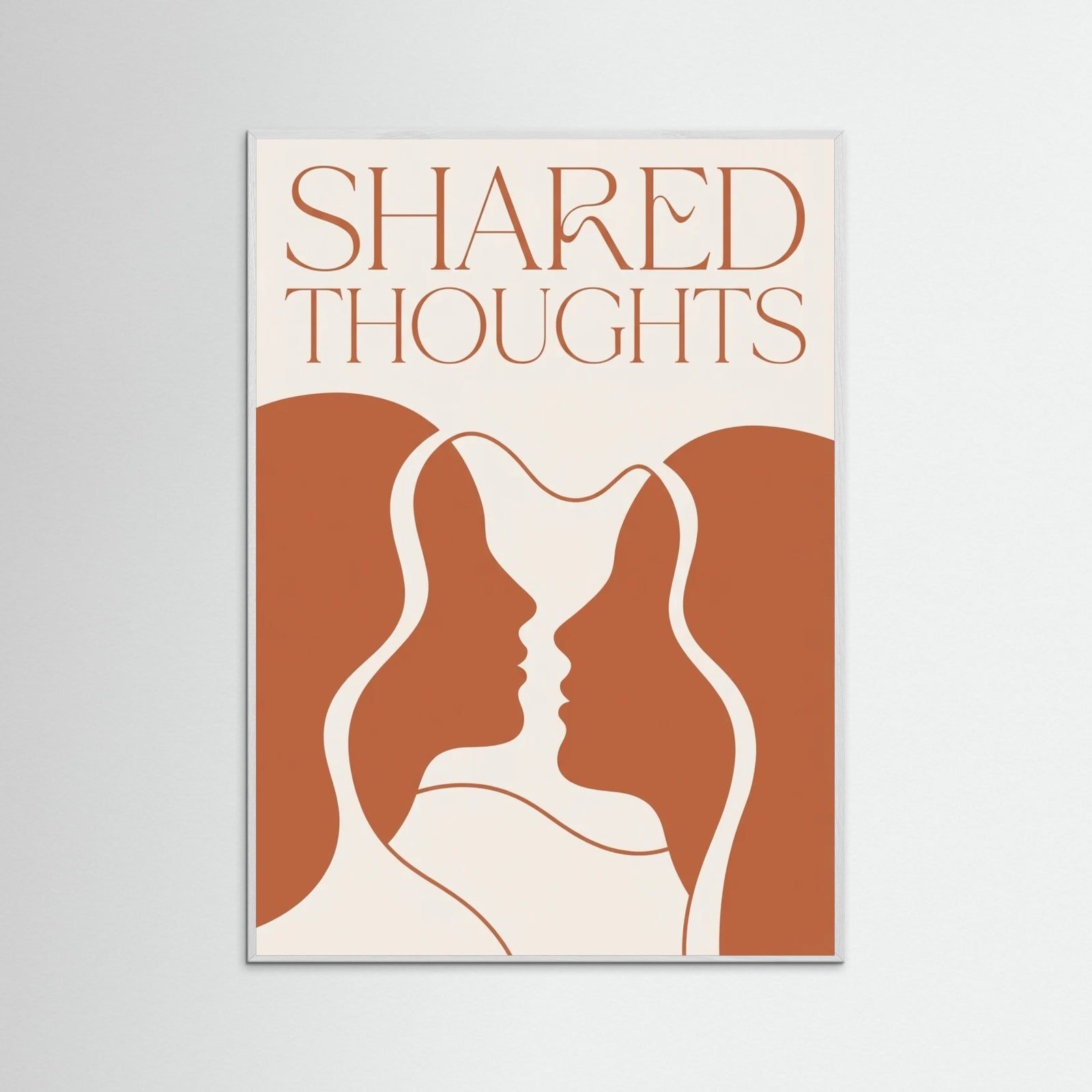 White Wood Soulful Gaze