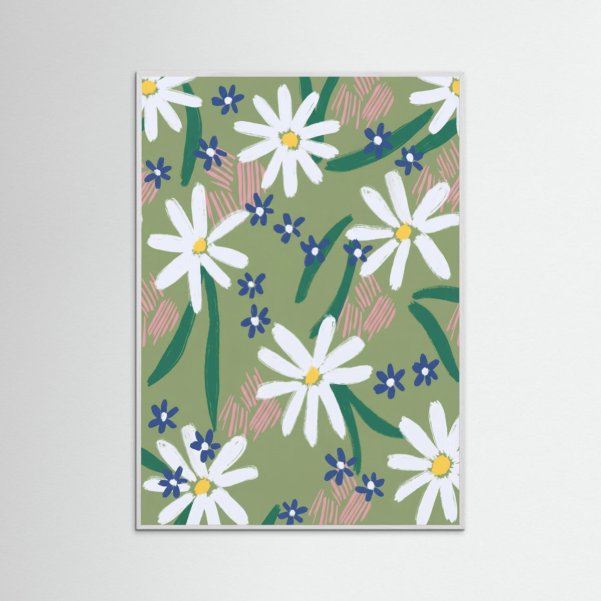 White Wood Spring Meadow Flora