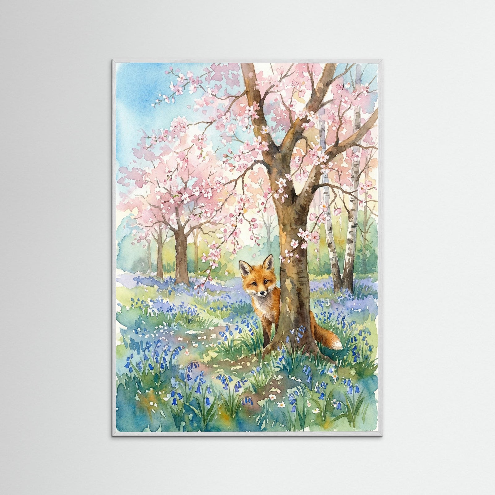 White Wood Spring Meadow Joy