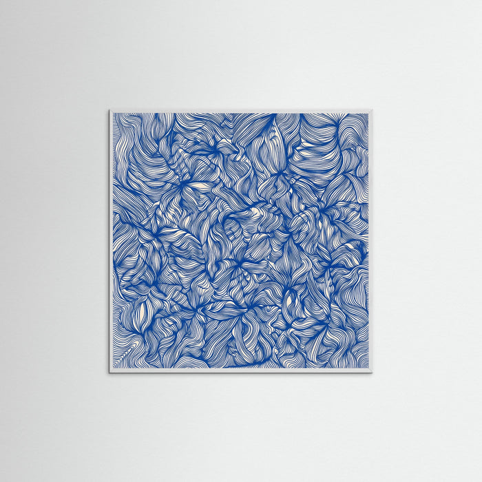 White Wood Square Azure Currents
