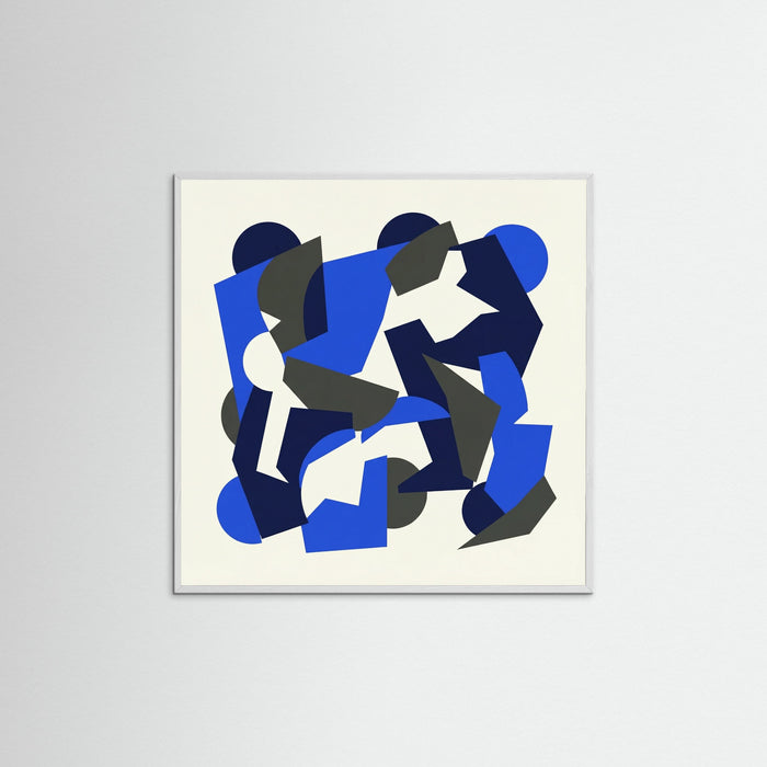 White Wood Square Cobalt Segments