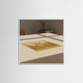 White Wood Square Deer Whisper
