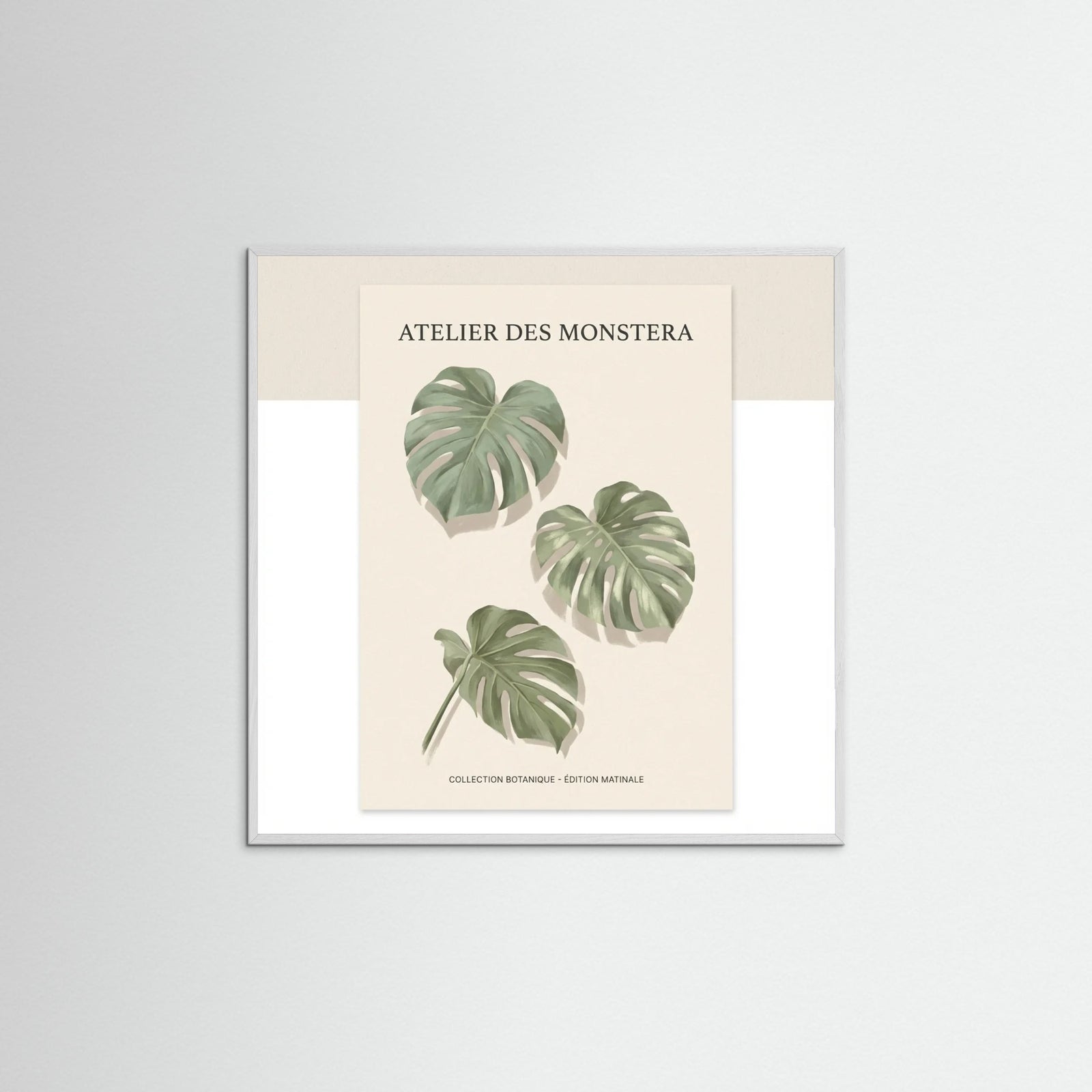 White Wood Square Earthy Embrace