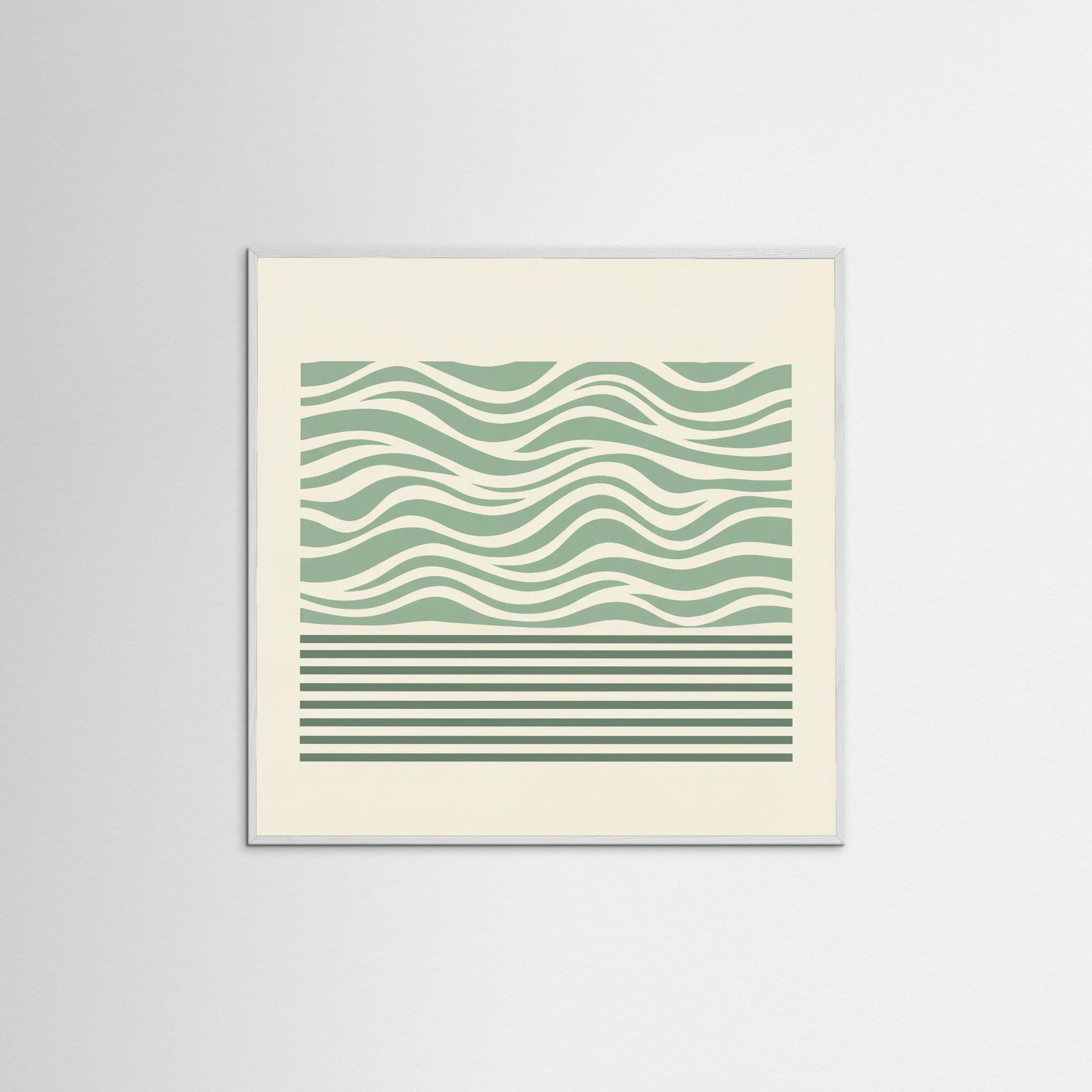 White Wood Square Lavender Dualism