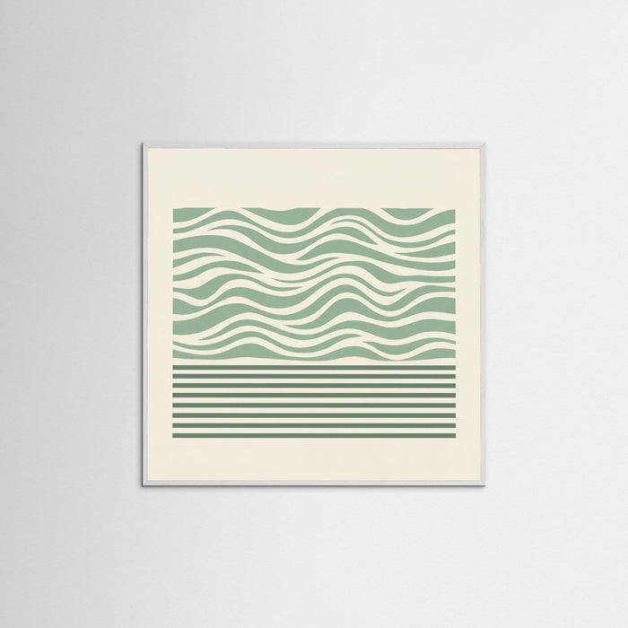 White Wood Square Lavender Dualism