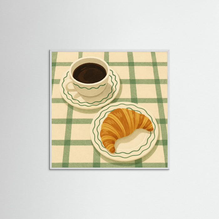 White Wood Square Morning Indulgence