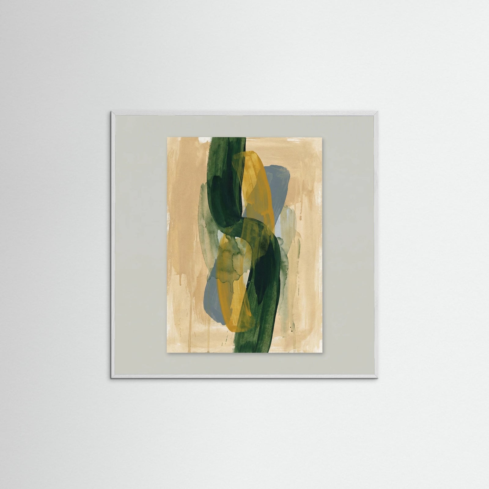 White Wood Square Organic Balance