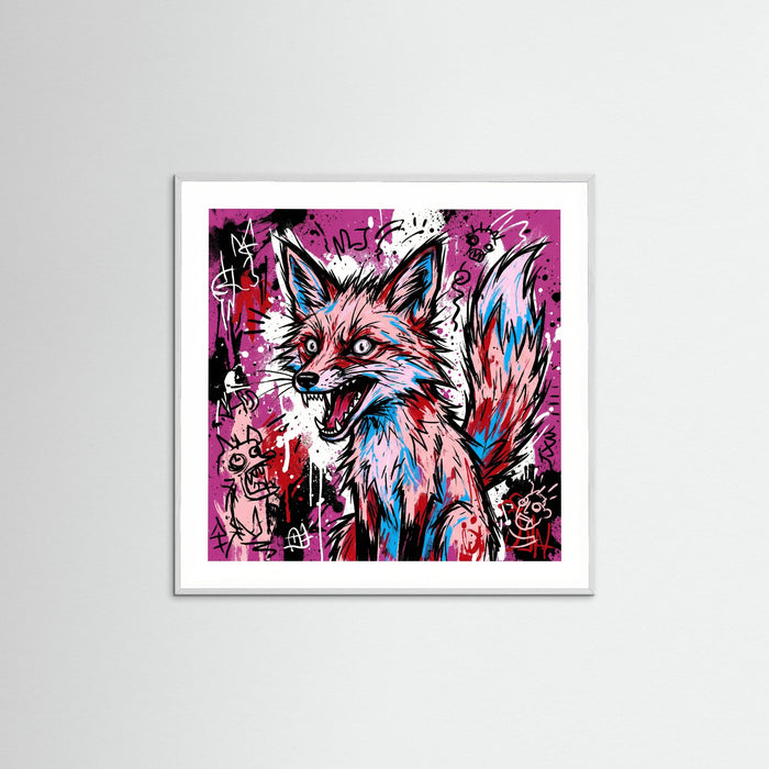 White Wood Square Primal Chaos
