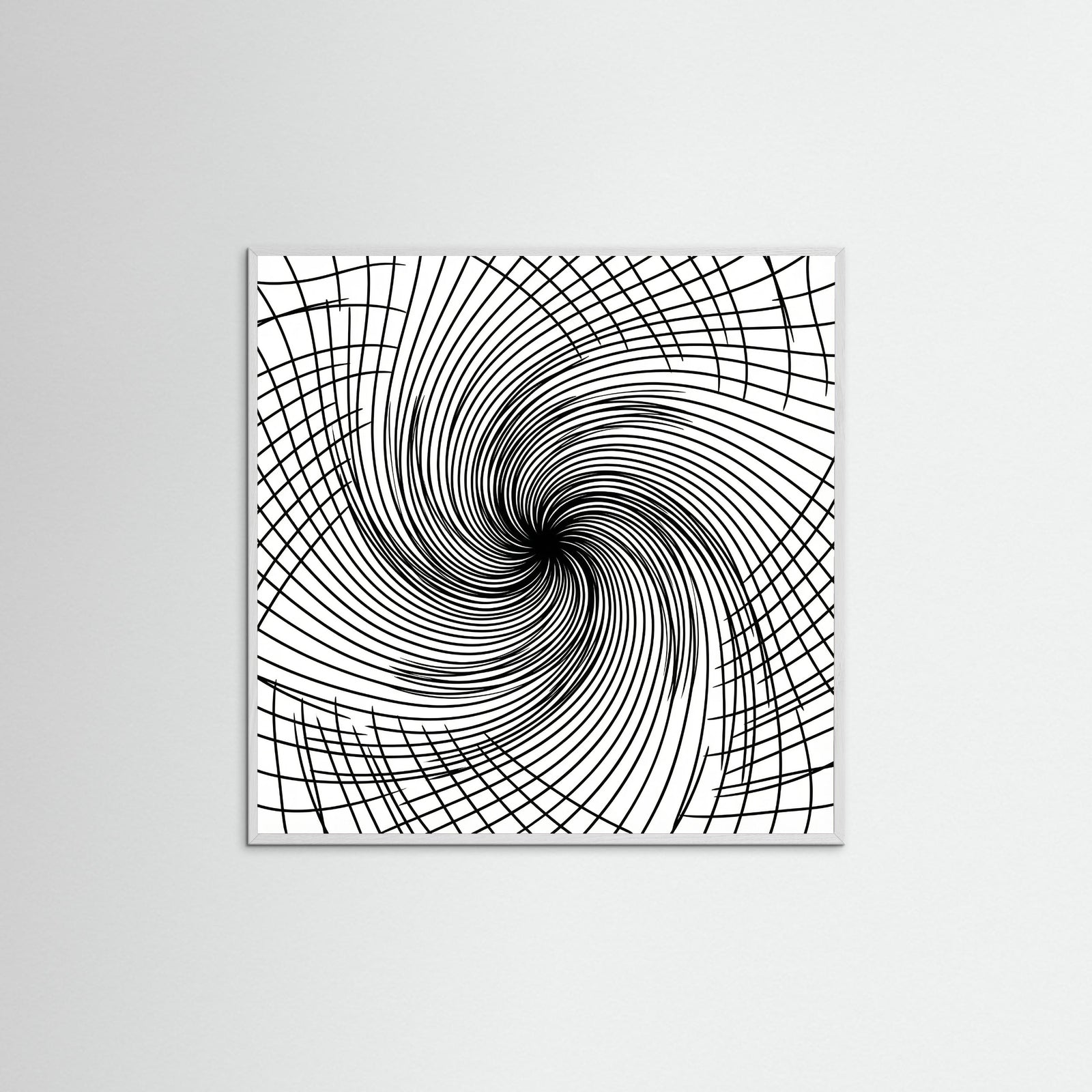 White Wood Square Rhythmic Grids
