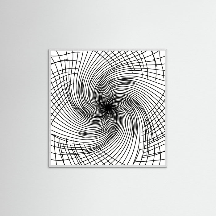 White Wood Square Rhythmic Grids