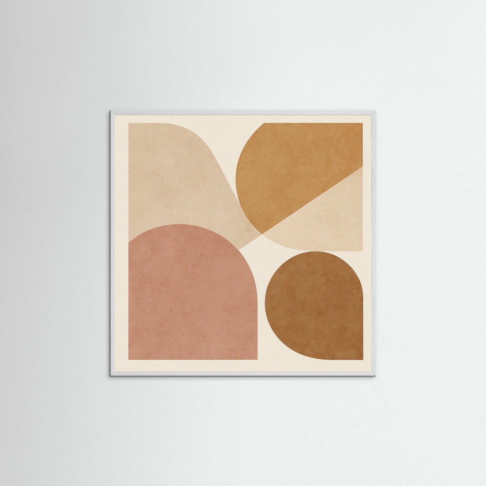 White Wood Square Rustic Rhythms