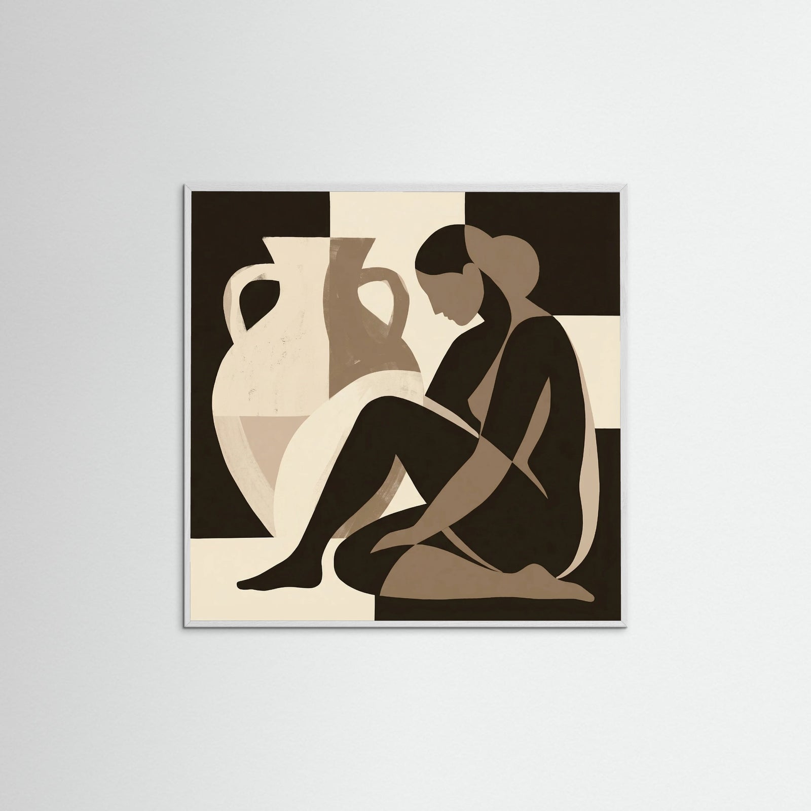 White Wood Square Shared Abundance