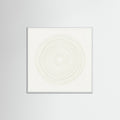 White Wood Square Subtle Rhythm